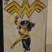 Classic Wonder Woman Composition Comic book covered notebook- Great Action