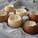 Last Set - Limited Time - Natural Egg Candle - Half Dozen