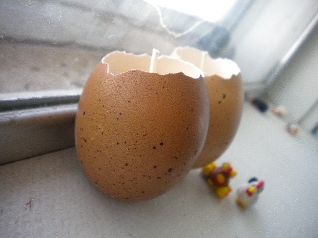 Last Set - Limited Time - Natural Egg Candle - Half Dozen
