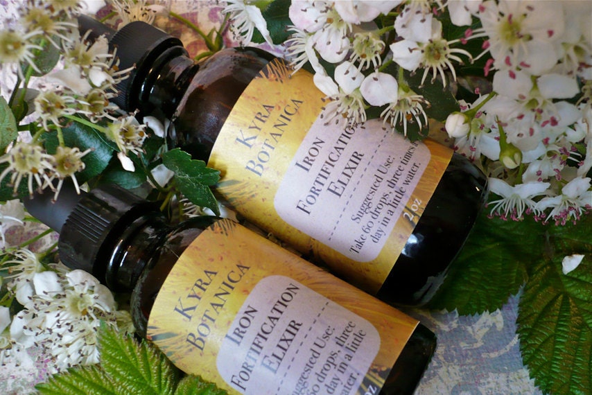 Herbal Elixir - Iron Fortification Tincture 2 oz