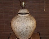 Large Ginger Jar Pottery Lamp