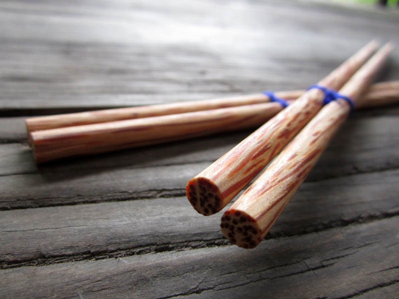 Wooden chopsticks unique & high quality 100% handmade "15"