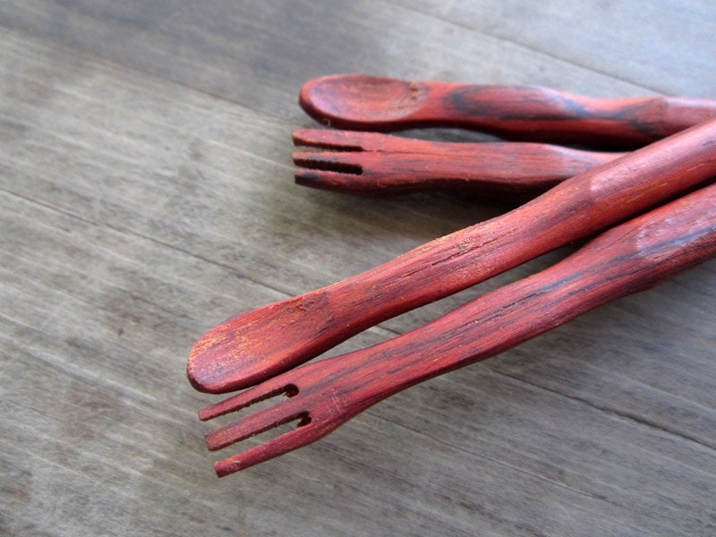 Wooden chopsticks unique & high quality 100% handmade design no.21