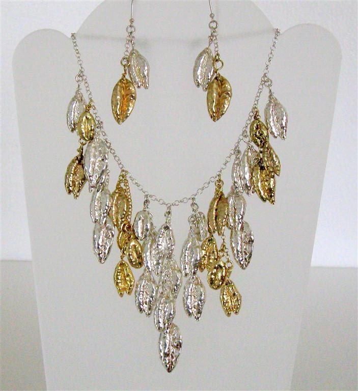 Harvest Wheat Sterling Silver Earrings