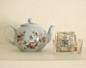 Anchor Hocking rectangle glass container. Teabag holder. For serving. Rectangle shape. Multi use. Marked on the bottom