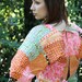 Bright Floral Patchwork Smock Apron