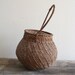 Vintage basket : Primitive egg