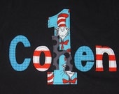 Personalized Birthday Shirt - Cat in the Hat, Dr Seuss