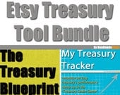 Etsy Treasury Tool Bundle - Tracker and Blueprint