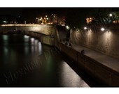 Nuit Sur Le Quai - Limited Edition Photo - 12x16" Matted