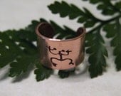 Tribal Coquí Taíno Copper Ear Cuff