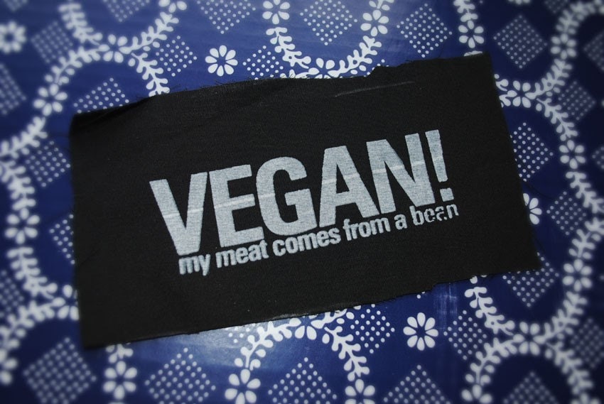 Vegan patch - my meat comes from a bean
