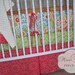Baby Bedding- Design Your Own Crib Set- Secret Garden in Paprika