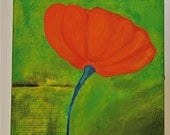 California Poppy Painting Original