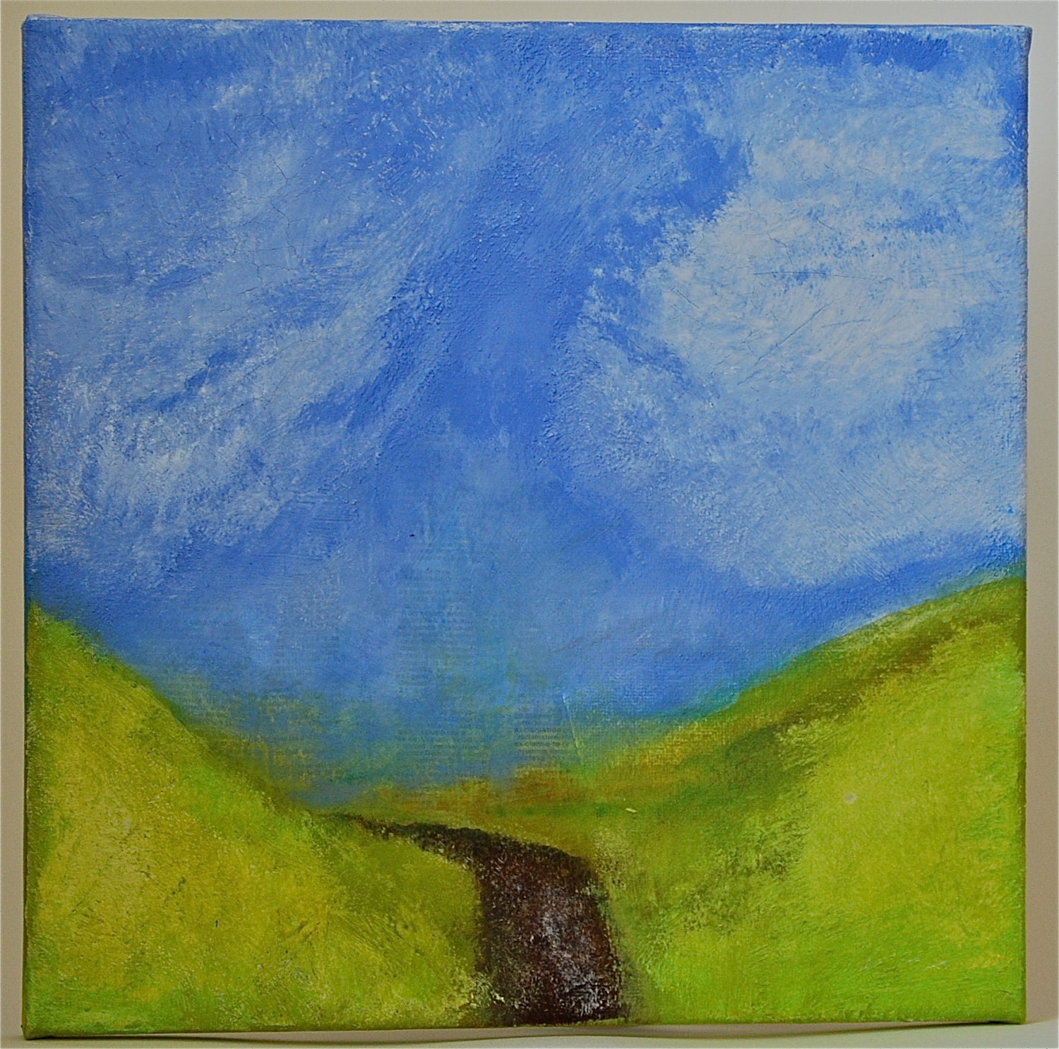 Original Painting Wandering Road