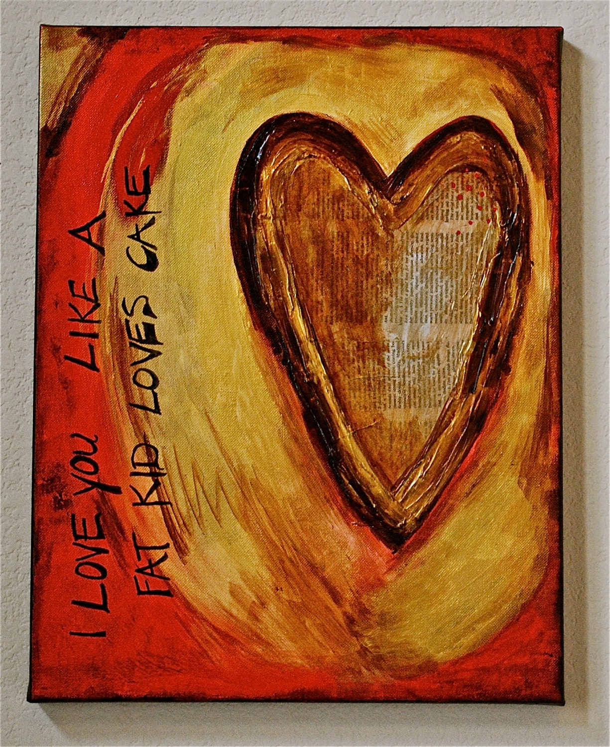 Heart Painting Custom Order