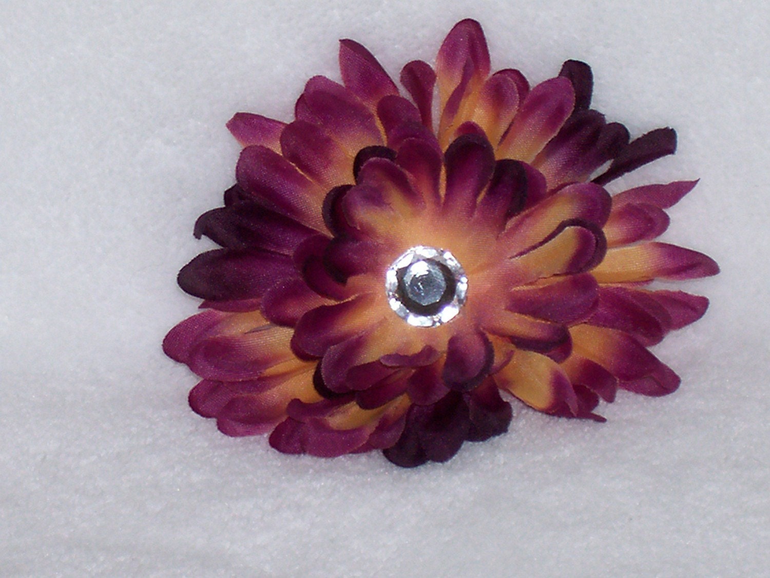 Purple Mum Hair Clip--CLEARANCE SALE