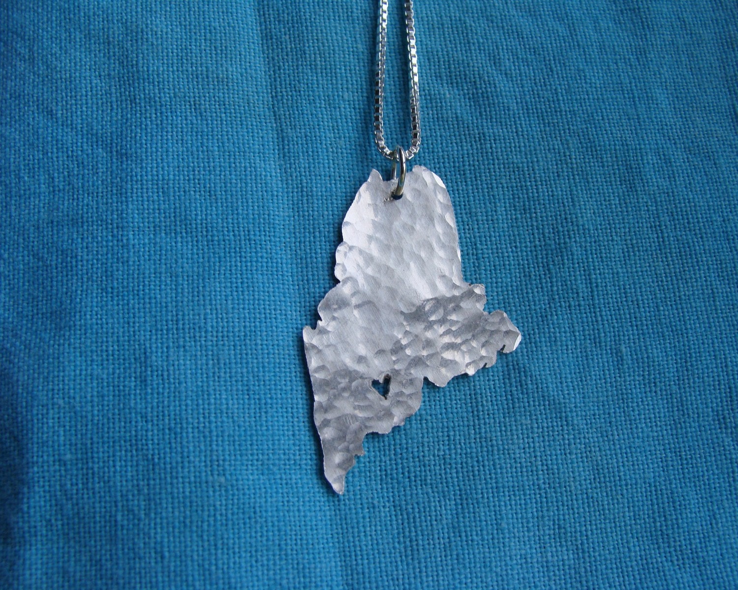 Maine State Necklace (sterling silver)