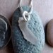 Tiny California State Necklace (sterling silver)