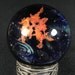 Lion Head Cosmic Curiosity Glass Marble