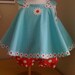Childrens Spring Circular Sundress & Ruffled Panties Custom 2 piece Childrens Fashion Newborn - 18 months