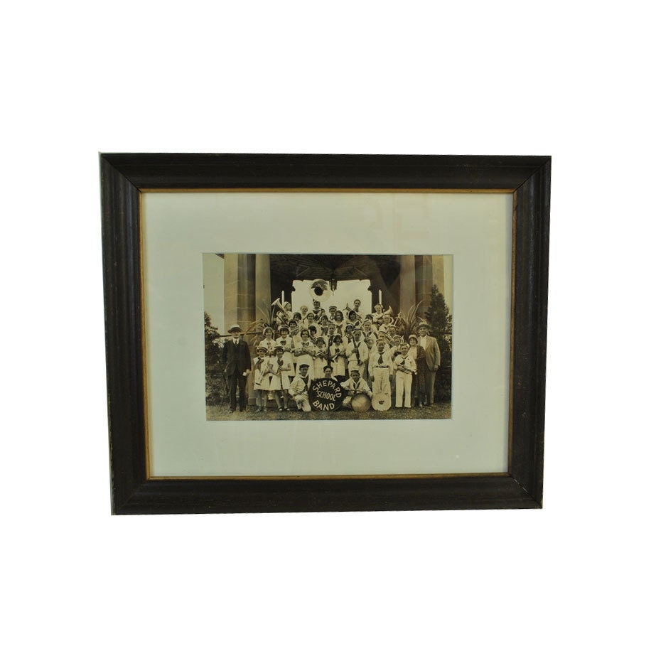 Vintage Group Photo - School Band Photo