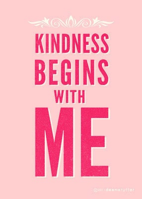 Custom Listing for Kate Kindness Begins with Me Prints
