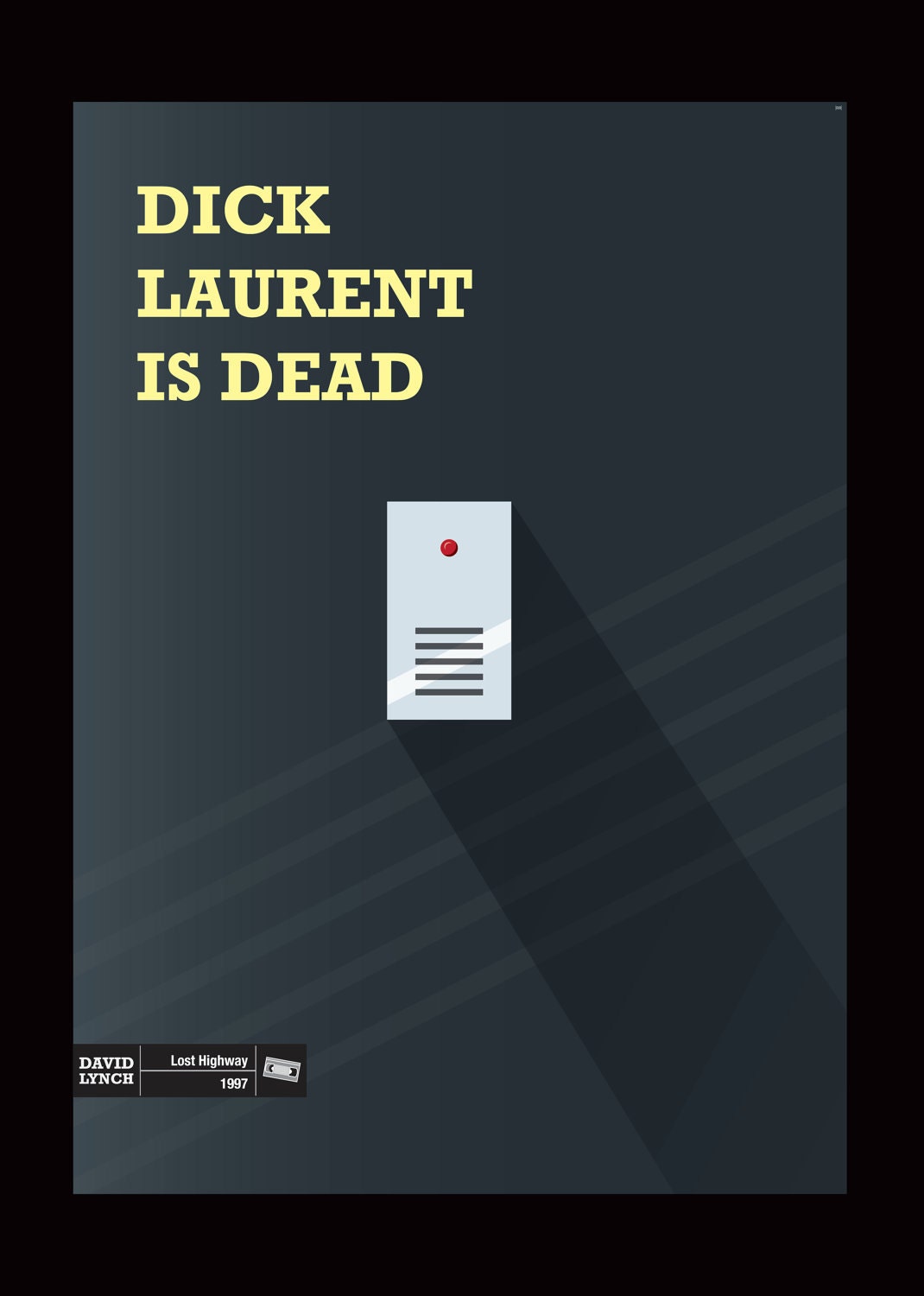 David Lynch's Lost Highway poster