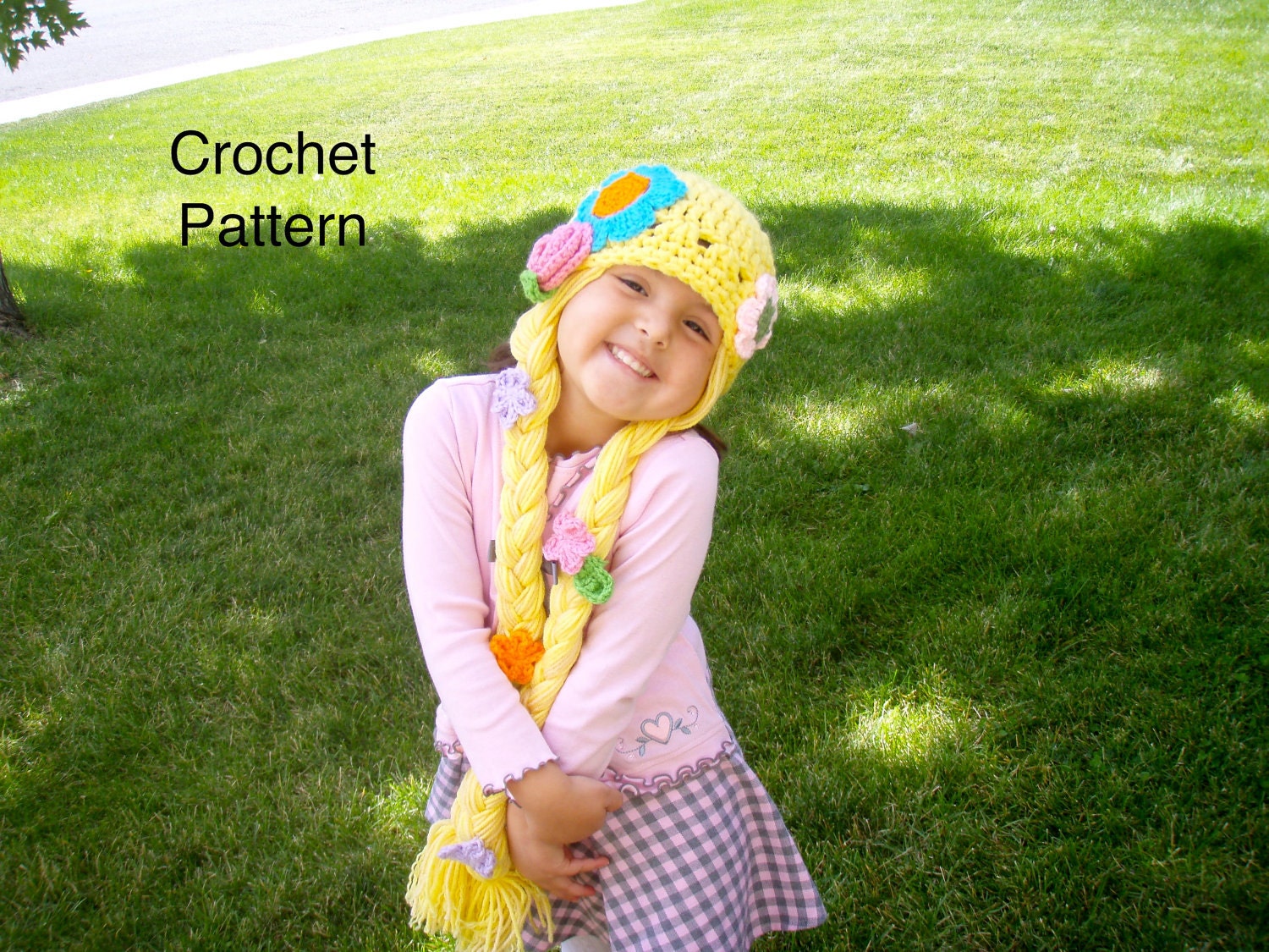 Rapunzel Hat Crochet Pattern PDF