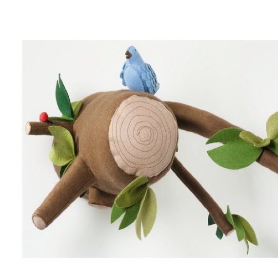 Wall Tree Stump Decor
