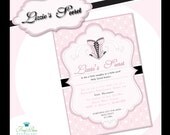 Lingerie Shower Bridal Shower Party Printable Invite