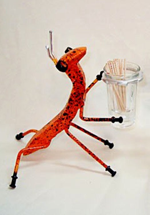 Donald Pimpler welded Jigger Ant from recycled metal