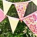 Lemonade Stand Banner, Birthday Party Bunting, Summer Flags, Pink Yellow Photo Prop