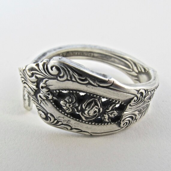 sterling silver SPOON RING size 9 from antique teaspoon for etsy No ... sterling silver SPOON RING size 9 from antique teaspoon for etsy No ...