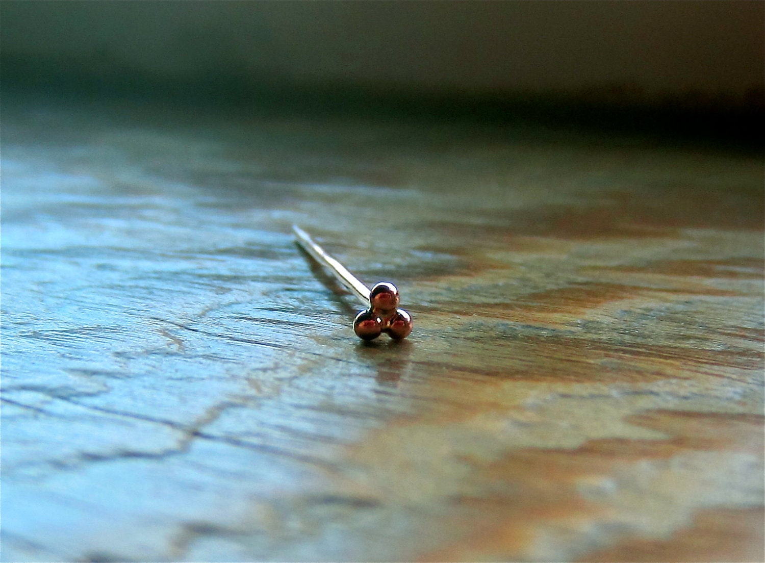 TriBall (14k pink gold)