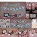 INSTANT DOWNLOAD diy Paris Birthday Party Collection PRINTABLE Cupcake Wrappers pink black damask stripes polka dots