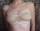Wedding Bridal Bride Honeymoon Accessories Intimates Handmade Lingerie the Boudoir Bridal Bra Made to Order