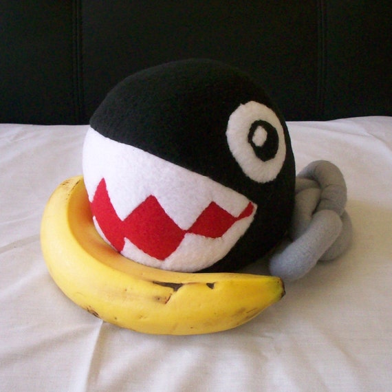 chain chomp plush toy