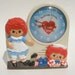 Raggedy Ann and Andy Alarm Clock Bobbs Merrill Company Janex Equity 1974 Vintage Collectible
