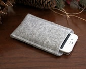 iPhone 5 Oxford Sleeve Organic Wool Felt - Made in the USA
