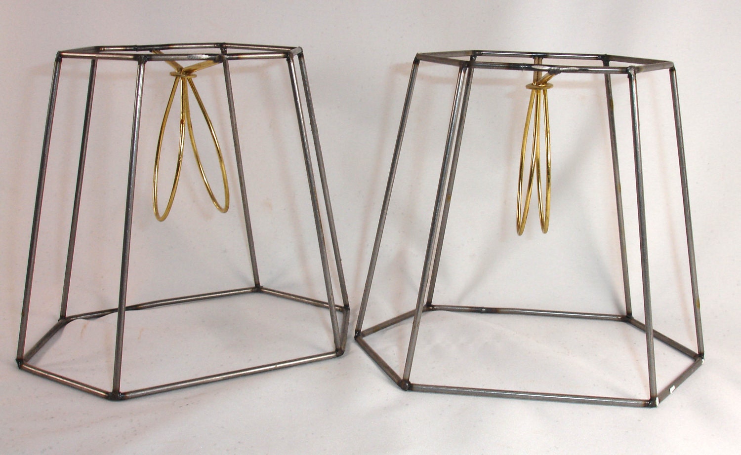 PAIR Shade Frames Steel Lampshade Wire Small by JudisLamps on Etsy