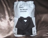 Money card bag Groom Bar Mitzvahs custom made you choose the colors and design Glass breaking ceremony