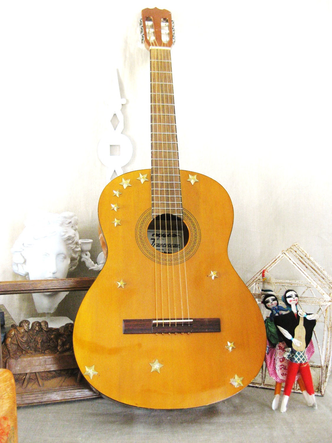 40% off Entire Shop - Vintage Guitar for Parts- Wood Parts and Such