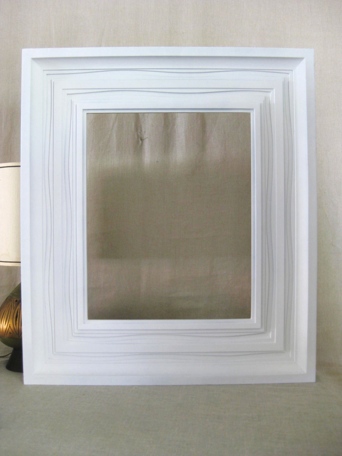 Modern White Frame 16 x 20 Frames / Mirrors by shepshaberdashery