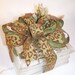 Christmas glass block kraft kube