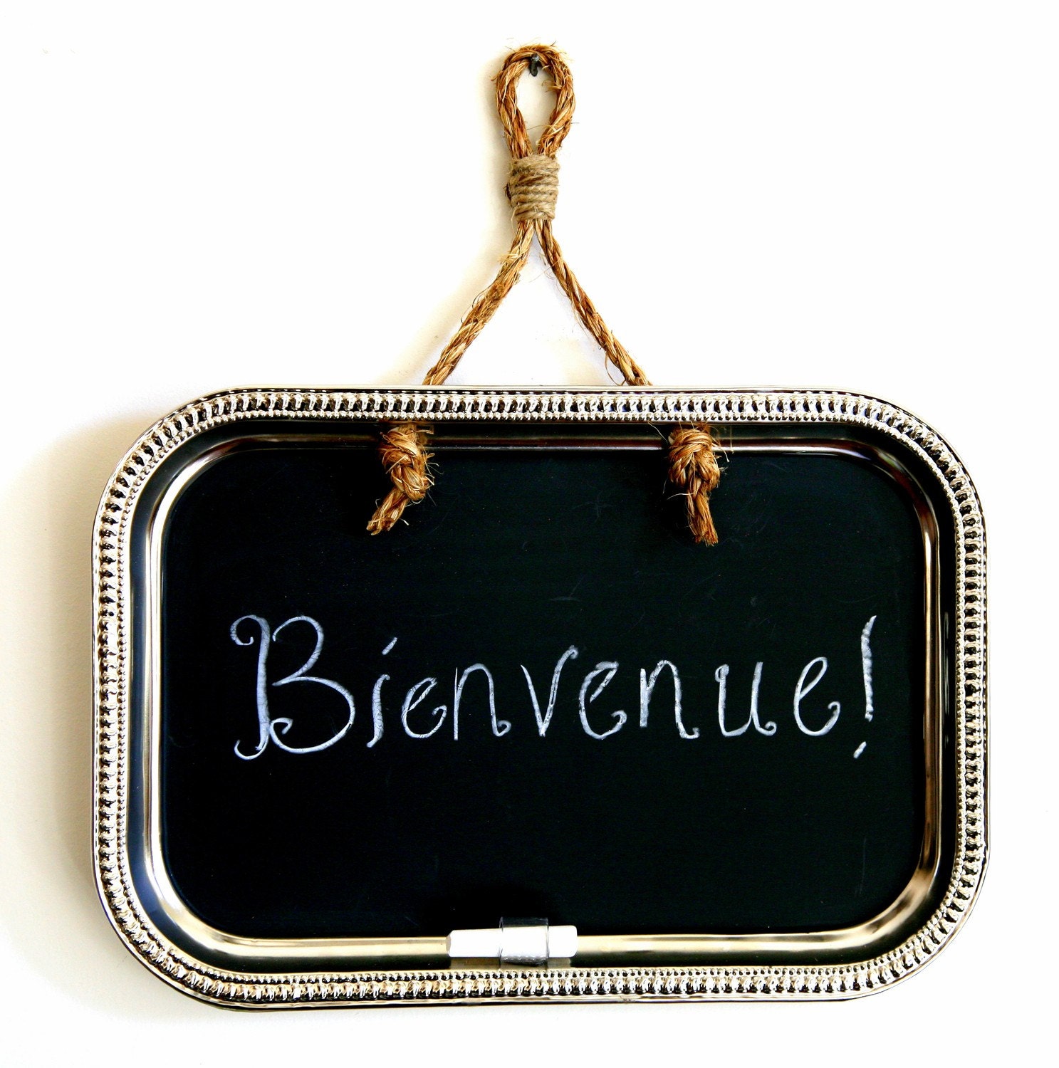 Old World, French or Tuscan Chalkboard and Magneticboard comes a free piece of chalk.