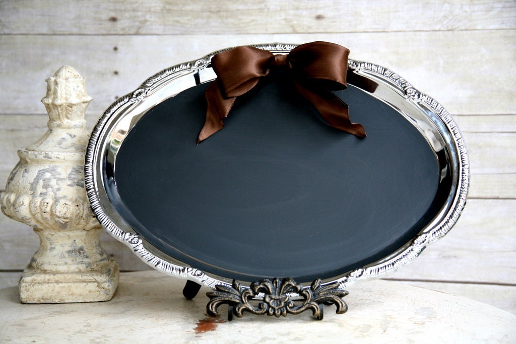 Wedding French Tuscan Wedding Chalkboard and Magneticboard all in one. Free piece of chalk included. New LARGE Size