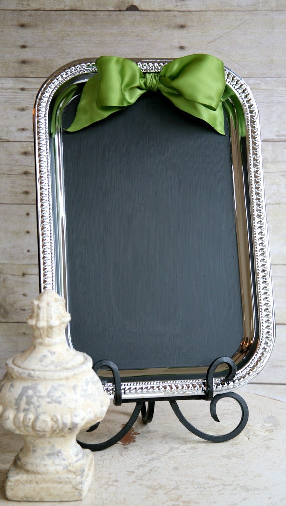 If you followed link from Pinterest this is NOT a tray from the dollar store.