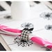 Placemats - AS SEEN in The Party Dress Magazine - Black Dandelions on White - Set of 4 - Free US Shipping