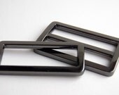 1.5" Gunmetal triglide slider & buckle for adjustable straps